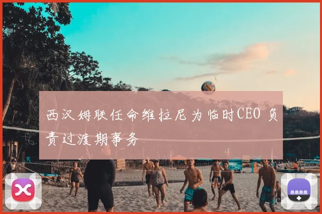西汉姆联任命维拉尼为临时CEO 负责过渡期事务
